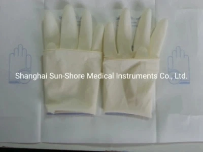 Sterile Medical Surgical Disposable Gloves Latex Powder Free Gloves