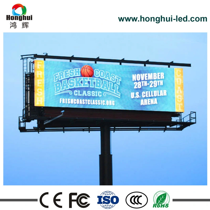 Écran LED de Shenzhen 192x192mm Module LED RVB P6 Affichage LED de plein air de bord