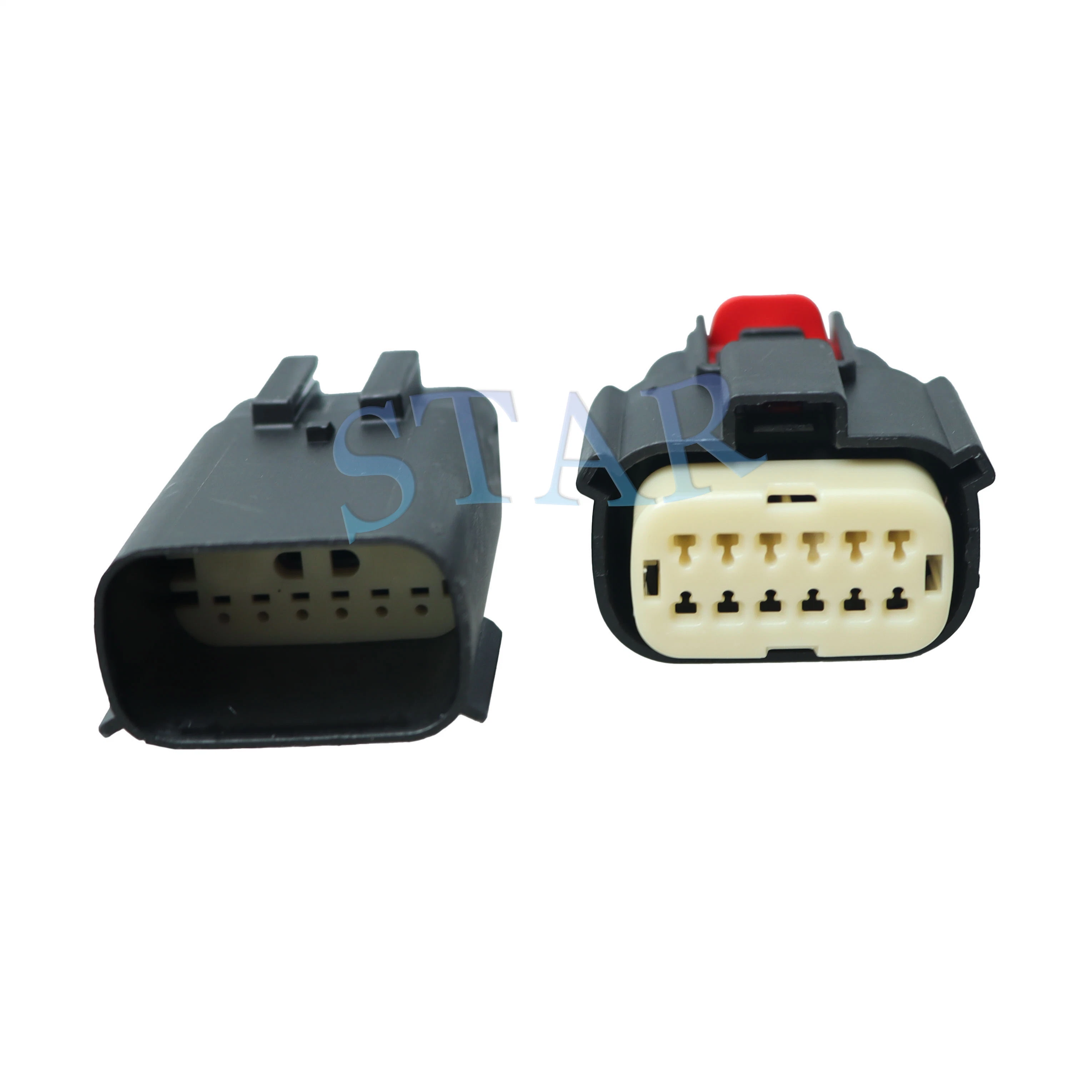 Conectores de automoción MX150 conector hembra de 3,5mm 12 pines opción de polarización b 33472-1207