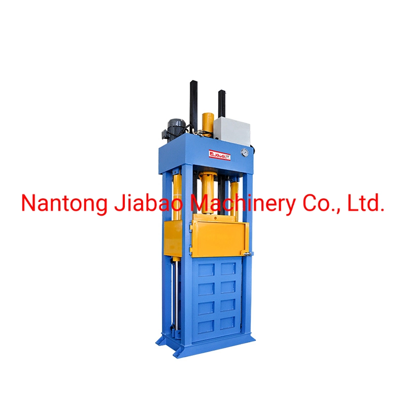 Popular Hydraulic Press Used Clothes Packing Machine Factory Supply Vertical Baler for Baling Secondhand Clothing/Textiles/Used Cotton Rag for Recycling Station