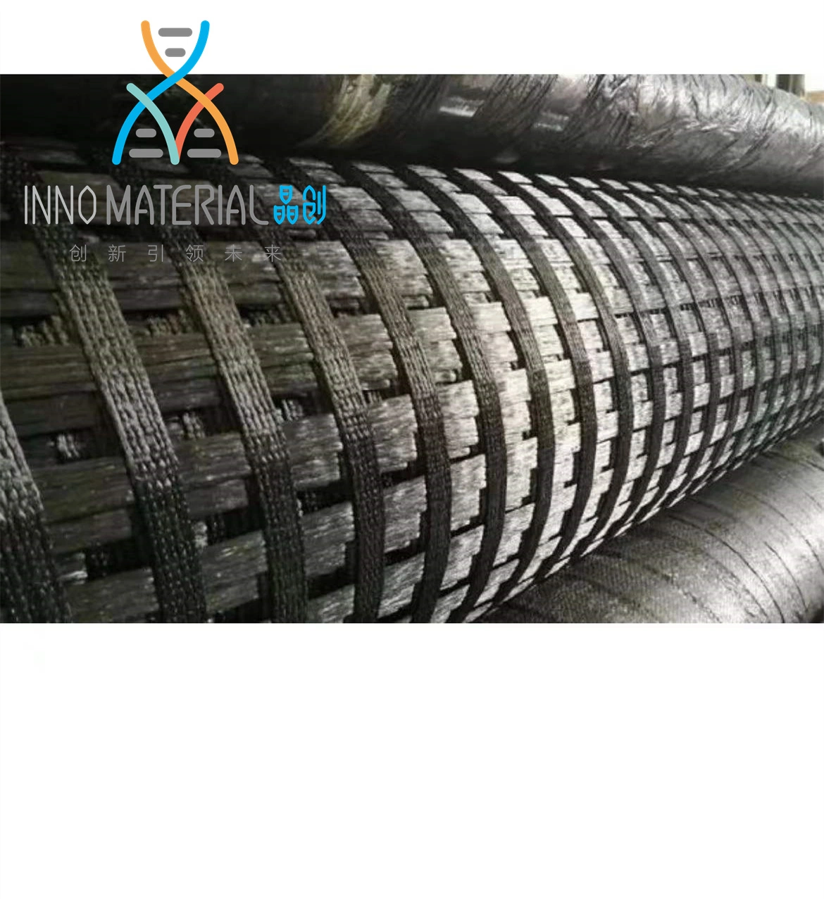 Width 1-6m Polymer High Strength and Bearing High Stability and Tensile Plastic Geogrid for Highway