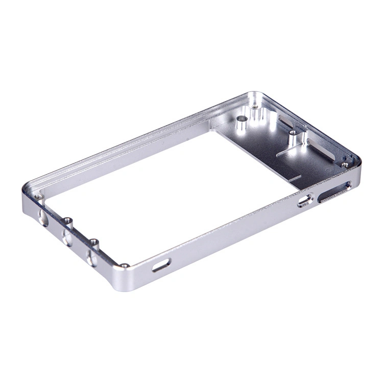 Hot Sale Precision Custom CNC Machining Aluminum Non Standard Custom Electroplate Mobile Phone Frame Shell Machining Power Bank Shell Accessories