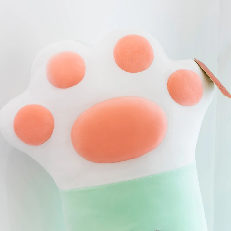 Sweet Plush Paw Pillow Stuffed Toy OEM Wholesale/Supplier Good Quality ICTI Cushion Gift Popular