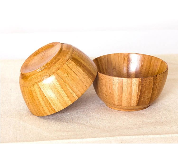 Wooden Tableware Eco-Friendly Baby Bowl Dinnerware Bowls