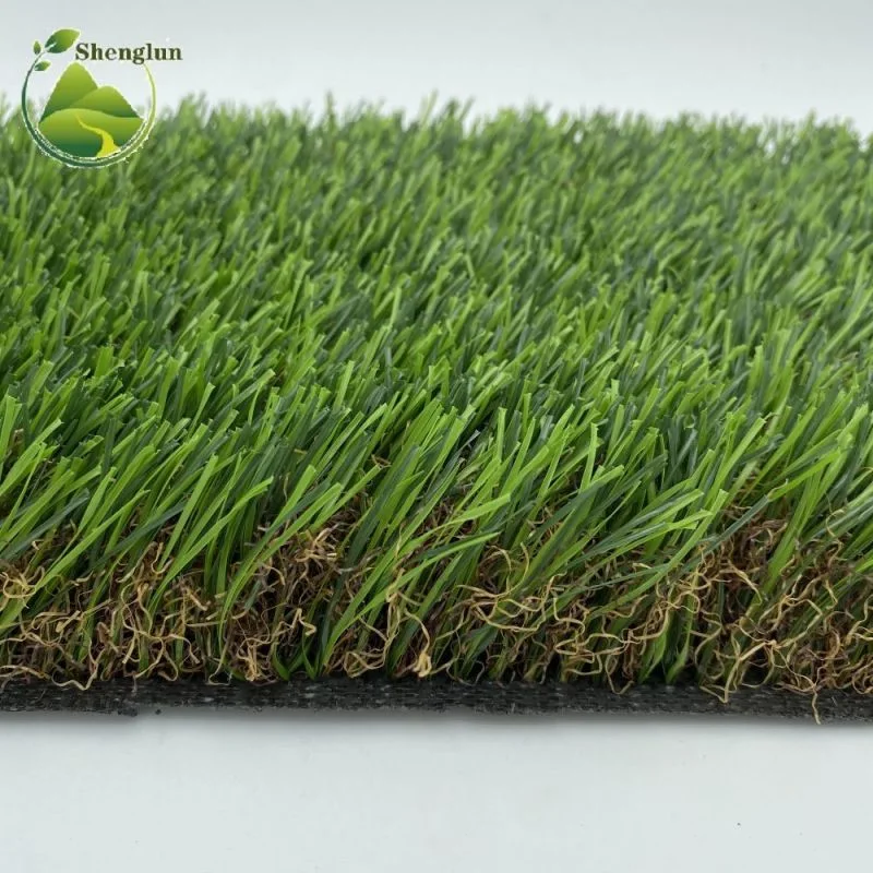 Super Hot Item Hpg-6201 for Landscaping/Garden Decoration Garden Grass Tiles High Quality Artificial Grass Tile