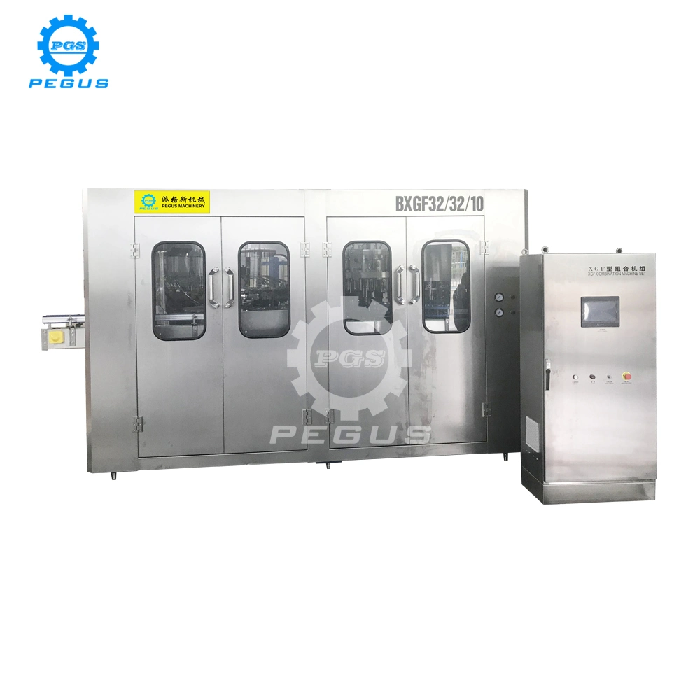 Manufacture Factory Pet Plastic Bottle Beverage Soft Drink Fill Sparking Mineral Pure Water Aqua Juice Liquid Filling Automatic Bottling Machine Price