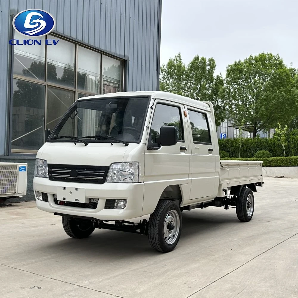 Batería de potencia de 100km cabinas dobles de C1600 2,5 toneladas con EV de Clion Camión de recogida de carga eléctrica