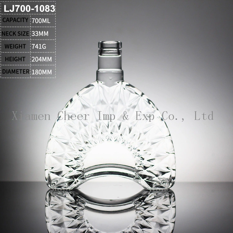 Top Grade Quality Glass Liquor Bottles