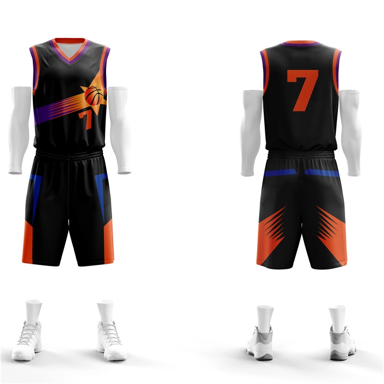 L'équipe Whlesale Sportswear Vêtements uniforme de basket-ball personnalisé
