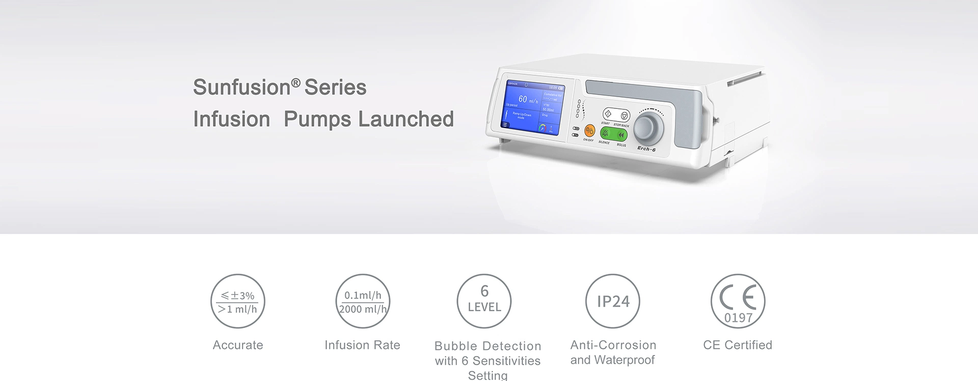 Medical Equipment Hospital Use Portable Infusion Pump