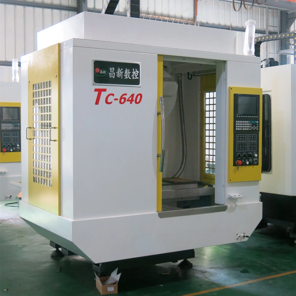 Yellow Color Super Model High Speed Small CNC Drilling Tapping Milling Machine for Watches Cases Vmc T6/Tc640