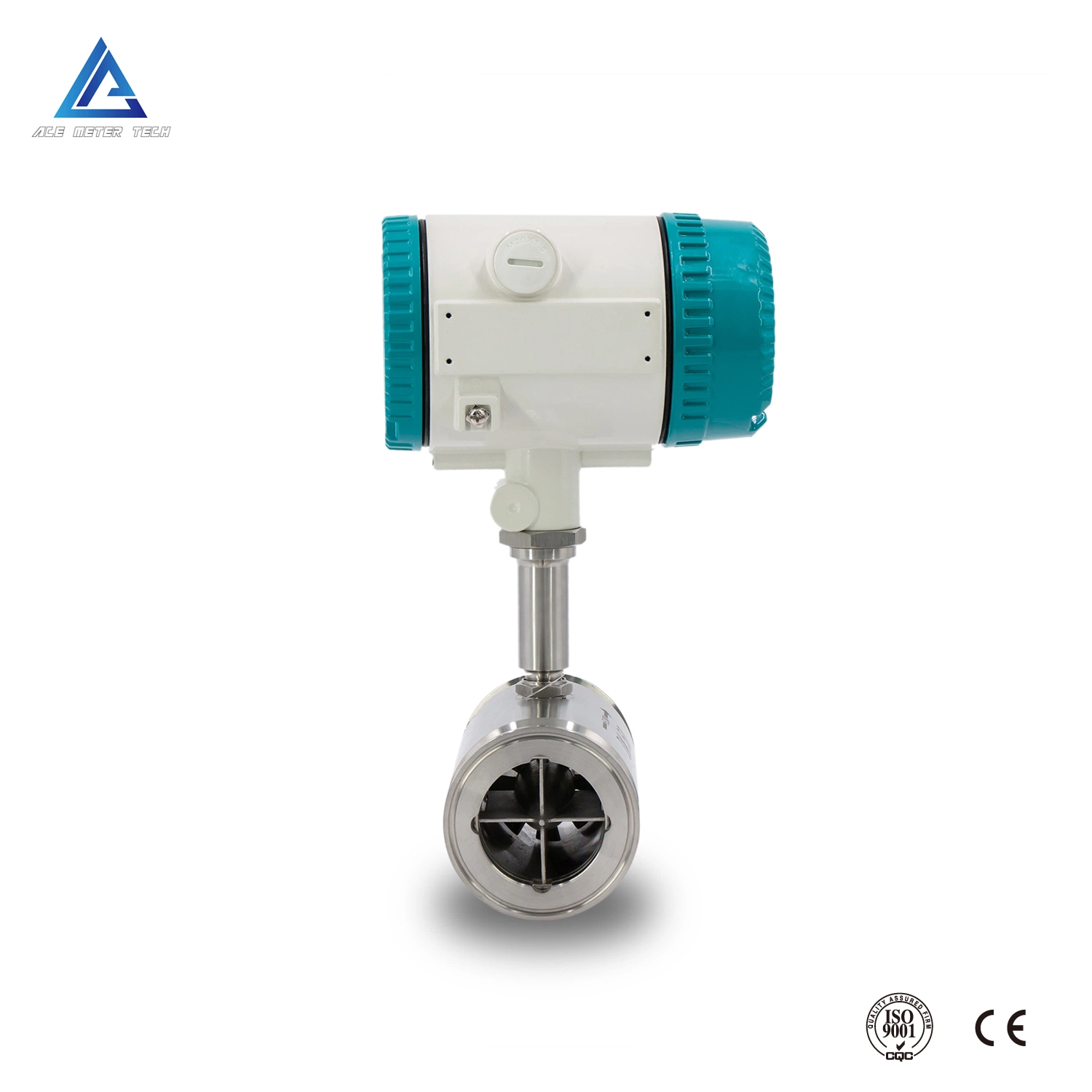 Wide Measure Range Sanitary Liquid Turbine Flowmeter Food Grade Liquid Turbine Flow Meter for Water