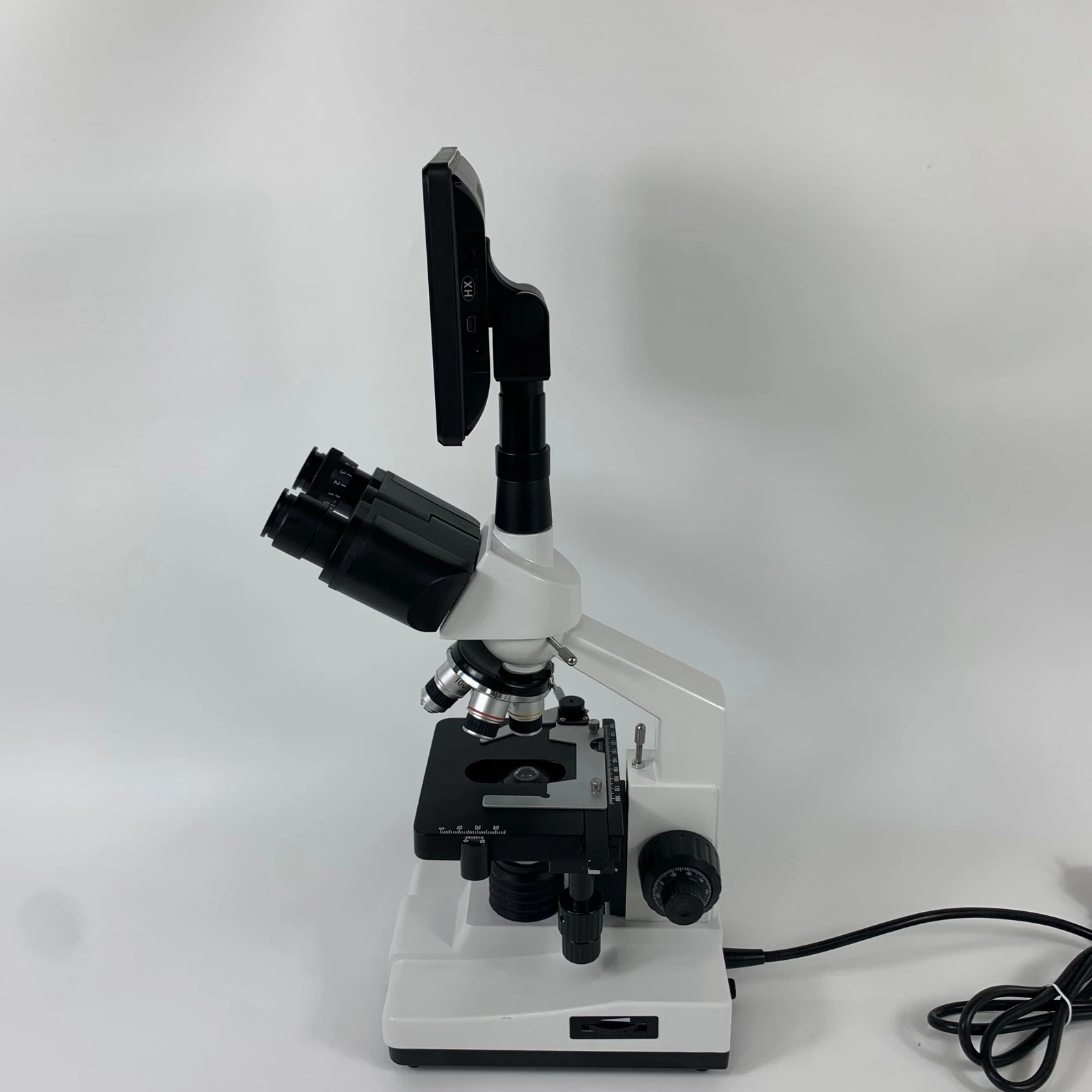 Professional Manufacturer of Trinocular Head Microscope with Screen Xsp-100sm