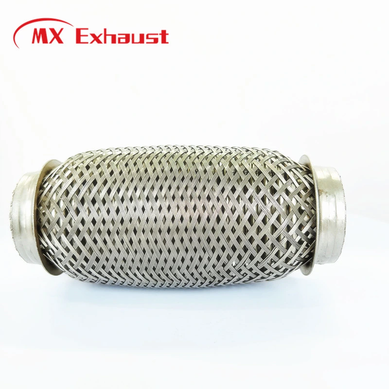 Stainless Steel Flexible Exhaust Pipe/Flexible Soft Connection with Outer Braid Interlock Layer