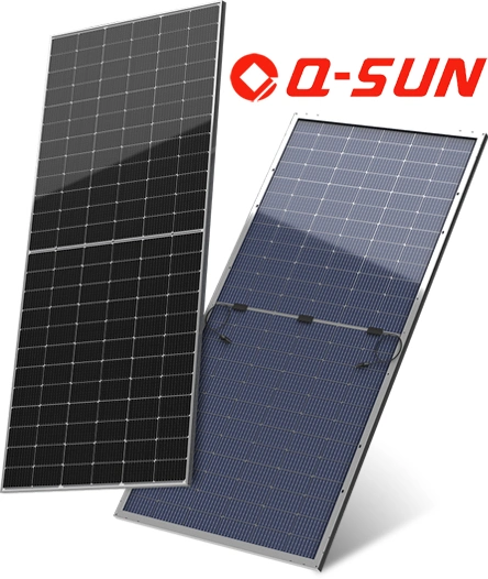 Half Cell Mono Solar Cell Module 545W 550W 570W Bifacial PV Panels