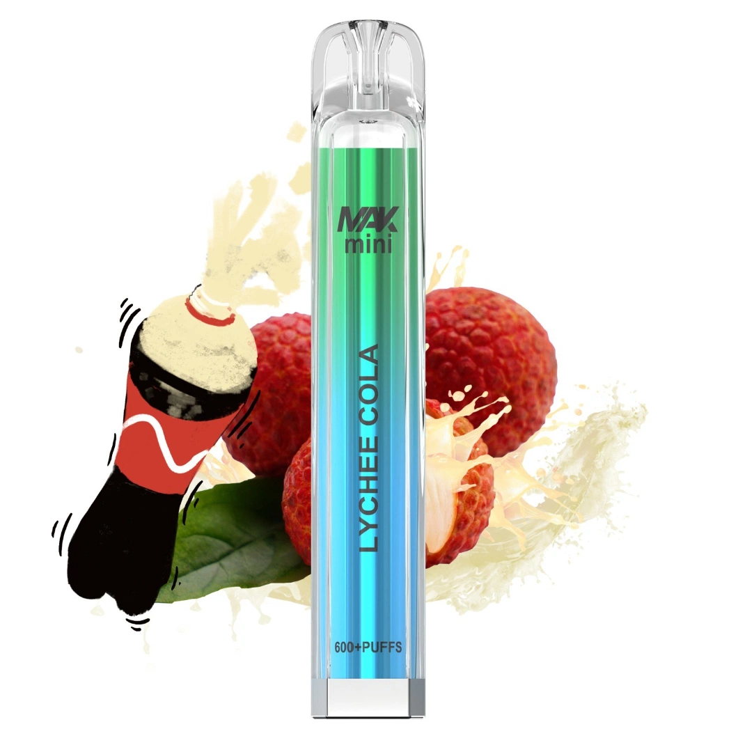 OEM Comprar directamente Comprar Electrónica Hookah Shisha Pen Precio desechable VAPE Pen mejor Cristal 600 Mak Puff