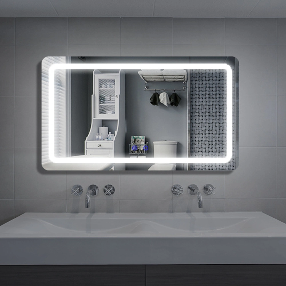 High quality/High cost performance Modern Home Frameless Round Backlit LED Lighted Bathroom