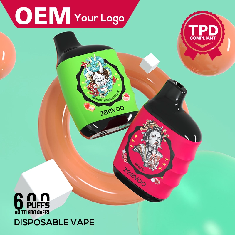 New Style 800 Puffs Vapour E-Liquid Disposable Vap Popular in Germany