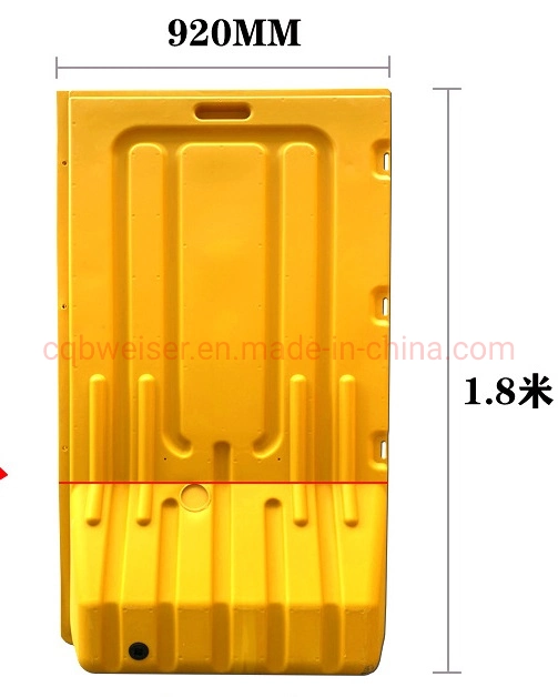 Factory Price Plastic Portable Water Filled Road Traffic Barrier