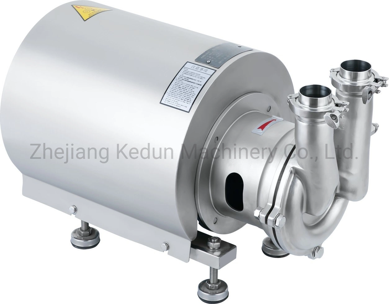 Sanitary Stainless Steel Middle Pressure L Type Water Self-Priming Pump