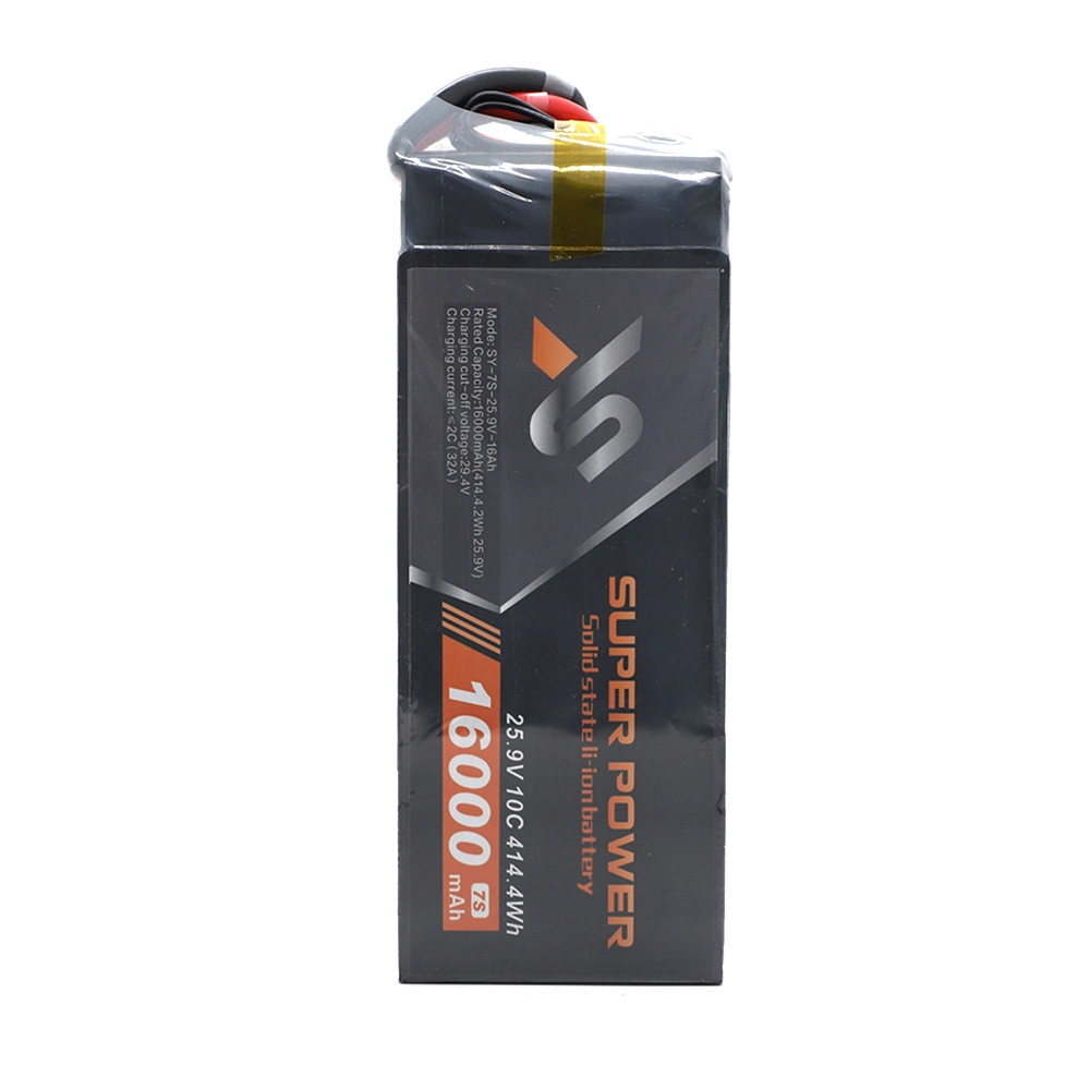 7s 16000mAh Lipo Bateria Modelo de Aeronave Bateria para Uav Drone ou