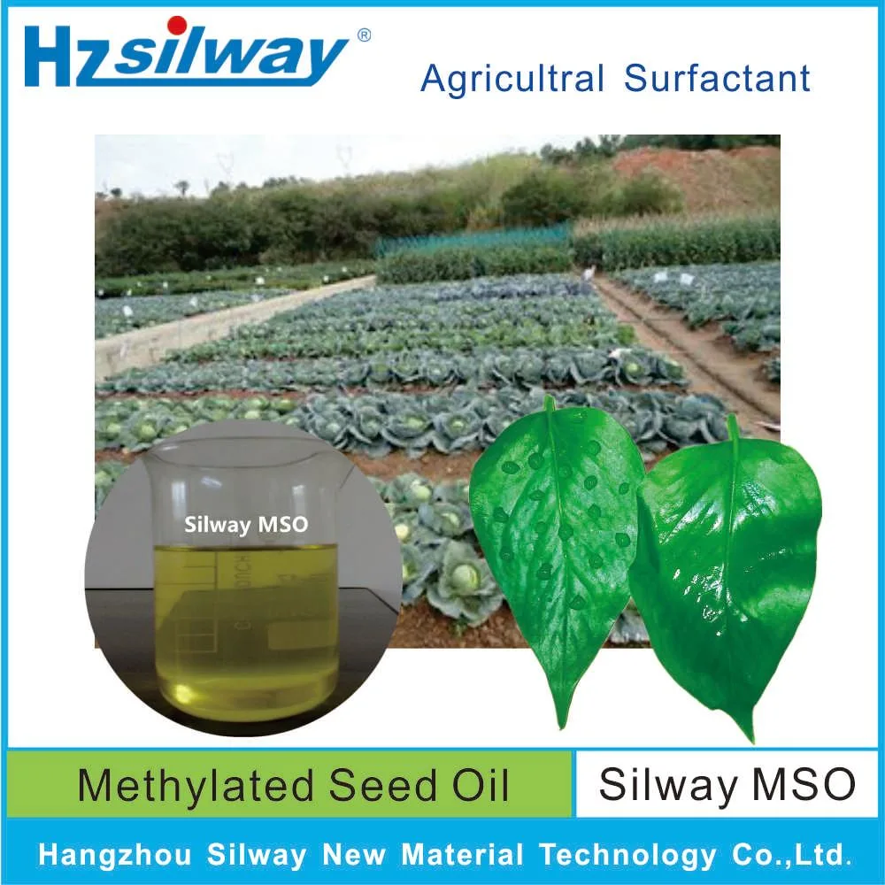 Silway Mso Agricultural Wetting Agent with Methylated Seed Oil for Pesticides Anti-Drift Additives