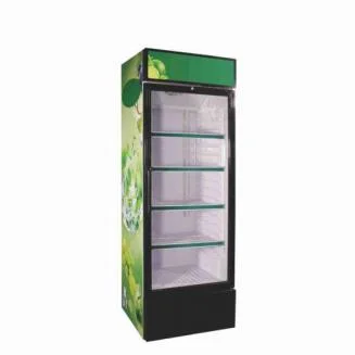 300-600L Supermarket Beverage Display Case Beverage Refrigerated Showcase for Drink (LG-530FM)