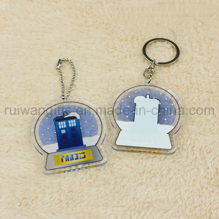 UV Printing Acrylic Cartoon Character Keychain, Acrylic Key Chain, Custom Acrylic Keyring