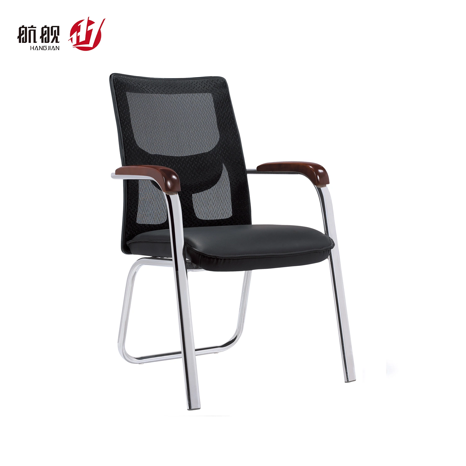 Computer Staff Meeting Room Office Chair Mesh Bow Shape Office Furniture