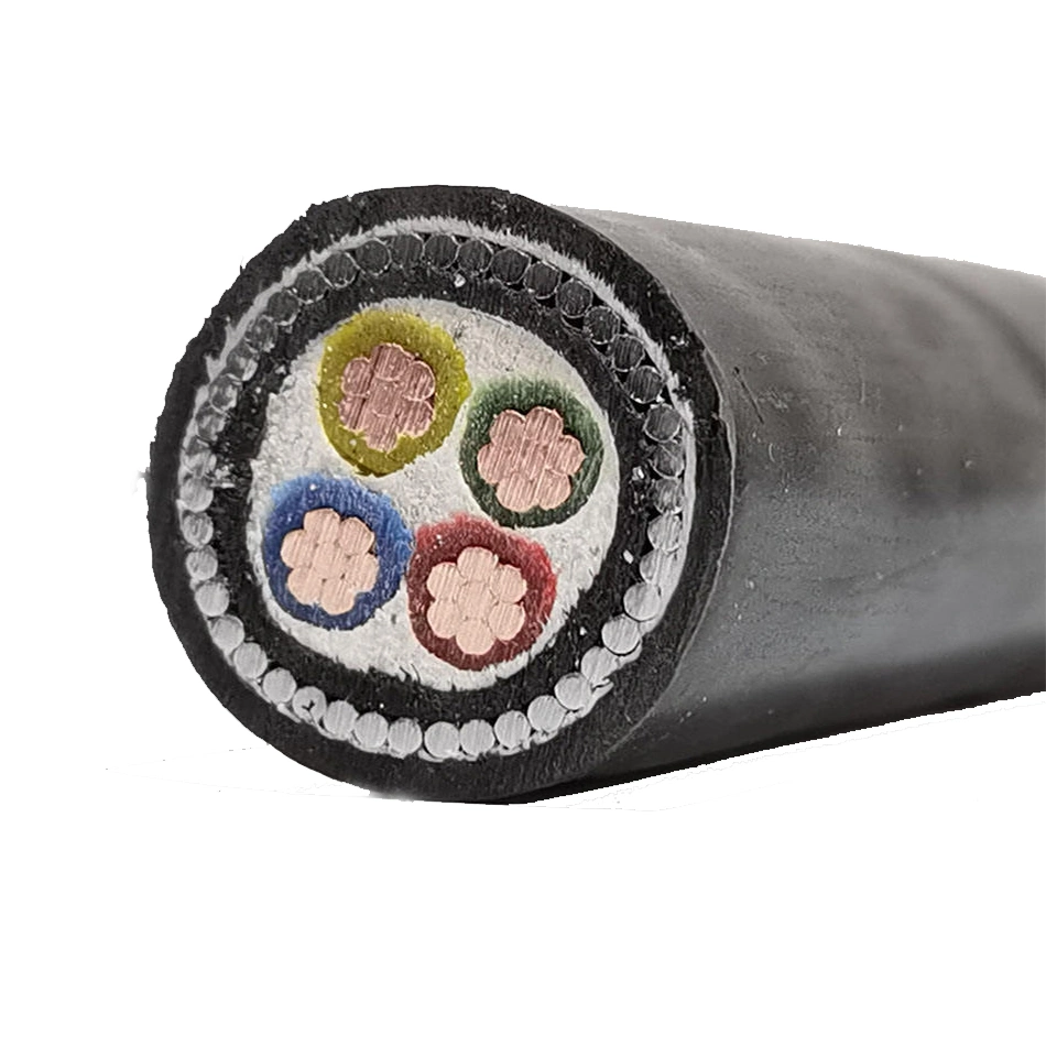 0,6/1kV 4 Core 70mm 95mm 185mm 300mm XLPE Underground Armoured Cable de alimentación