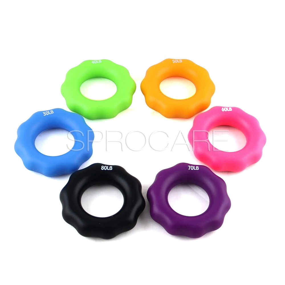 Forearm Hand Grip Exerciser, Silicone Grip Ring, Arthritis Finger Strengthener