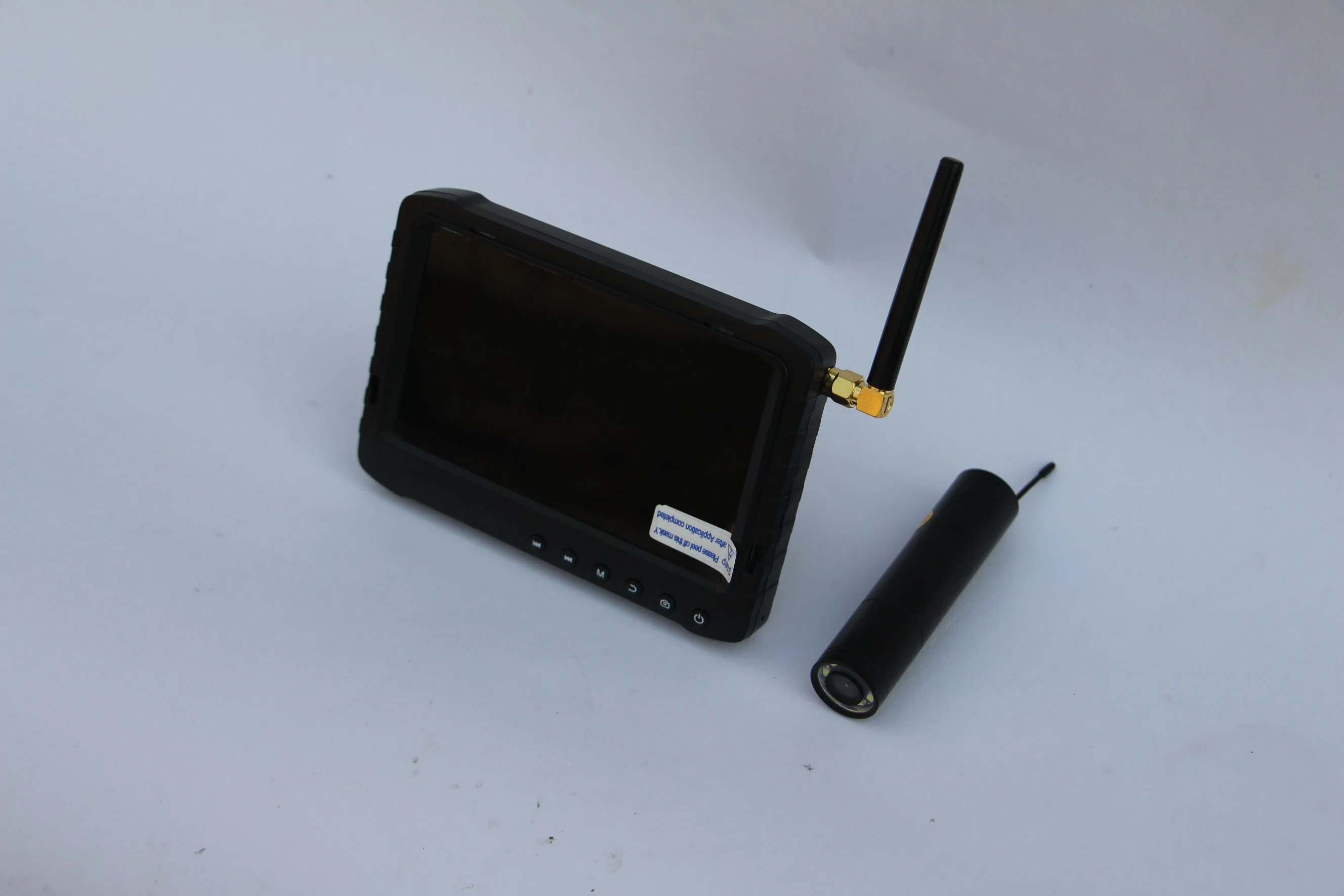 Mini Wireless Inspection Camera with 2.4GHz Wireless Portable 5 Inch DVR Monitor