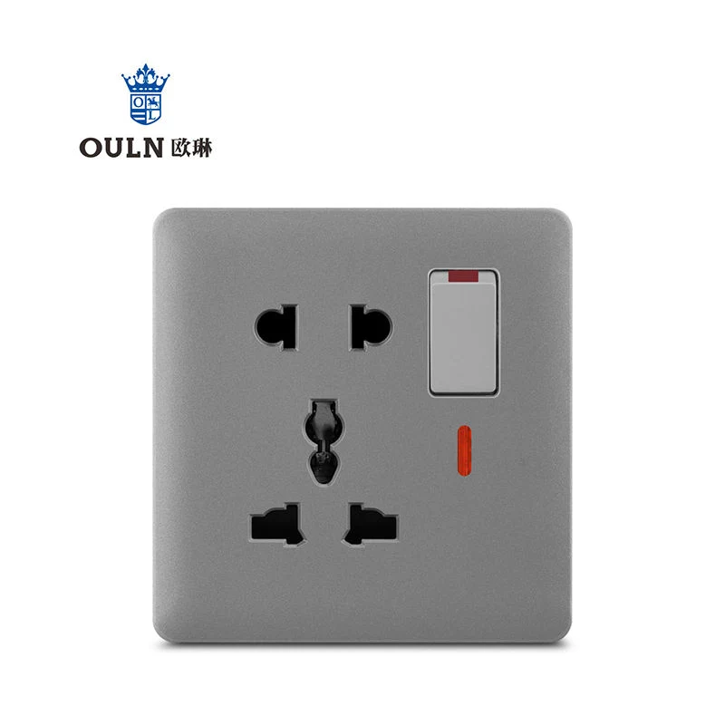 H13 CE Approved Electrical Wall Switch 2gang 2 Way Switch