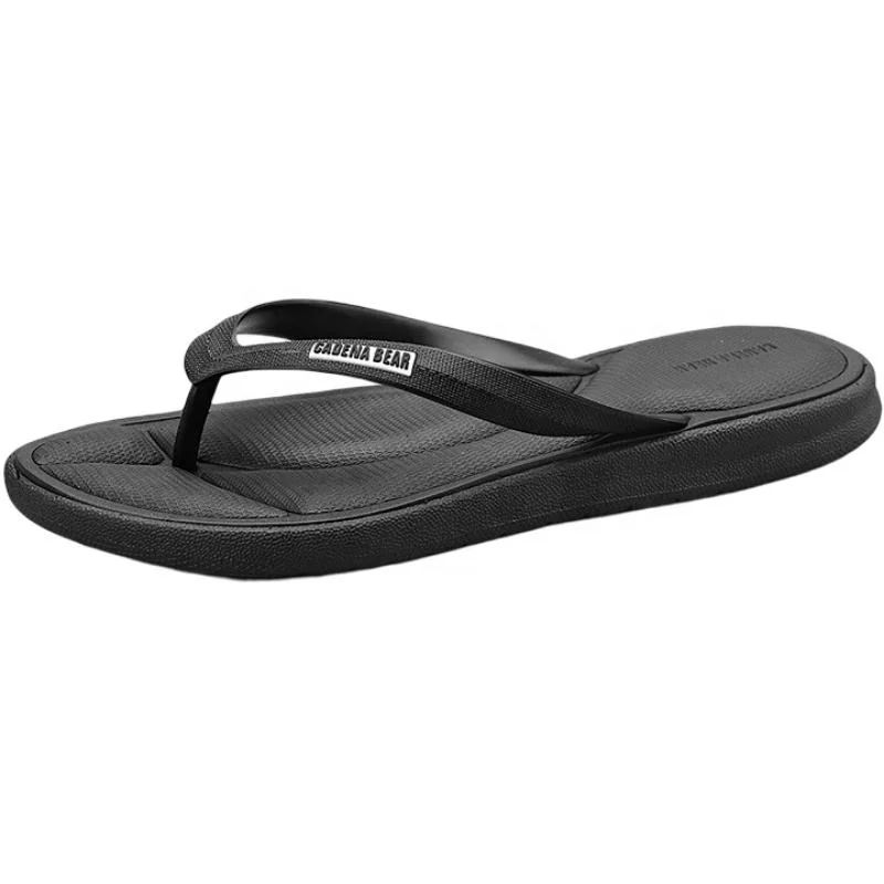 Benutzerdefinierte Casual Herren Sommer Hausschuhe Neue Mode Anti-Skid Tragen-Resistent Outdoor Schuhe für Herren mit Flip-Flops am Strand