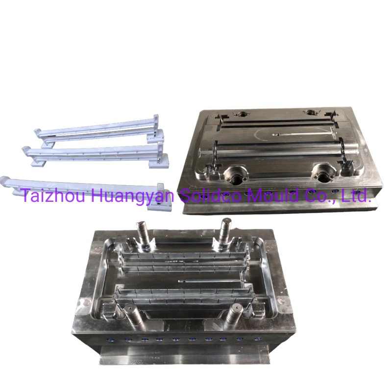 New Design Custom Fixed on Bathroom Wall Towel Rack Parts Mould for Plastic Injection Molding Maker