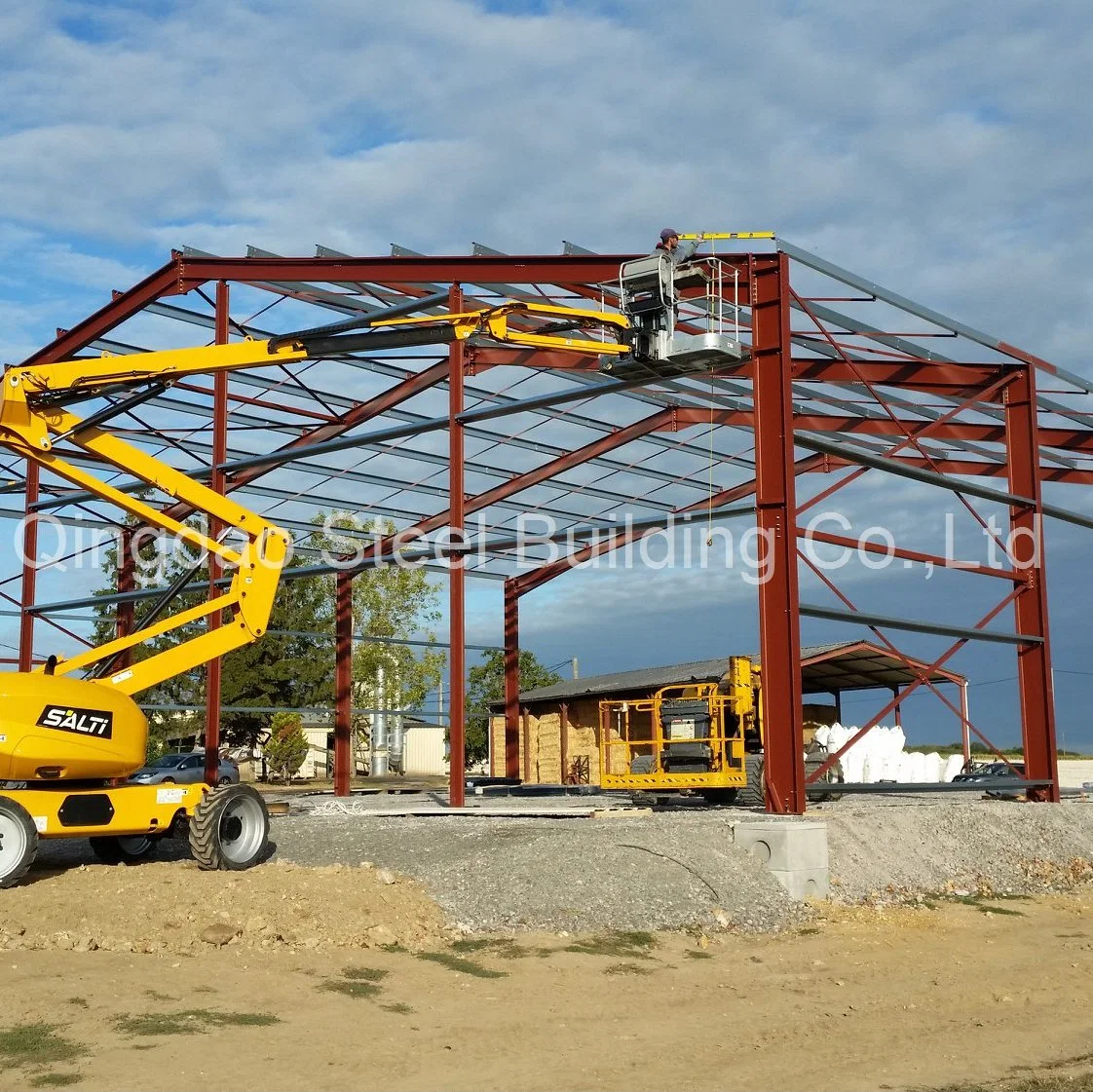 H Beam Steel Structure Prefabricated Steel Warehouse/Workshop Office Building