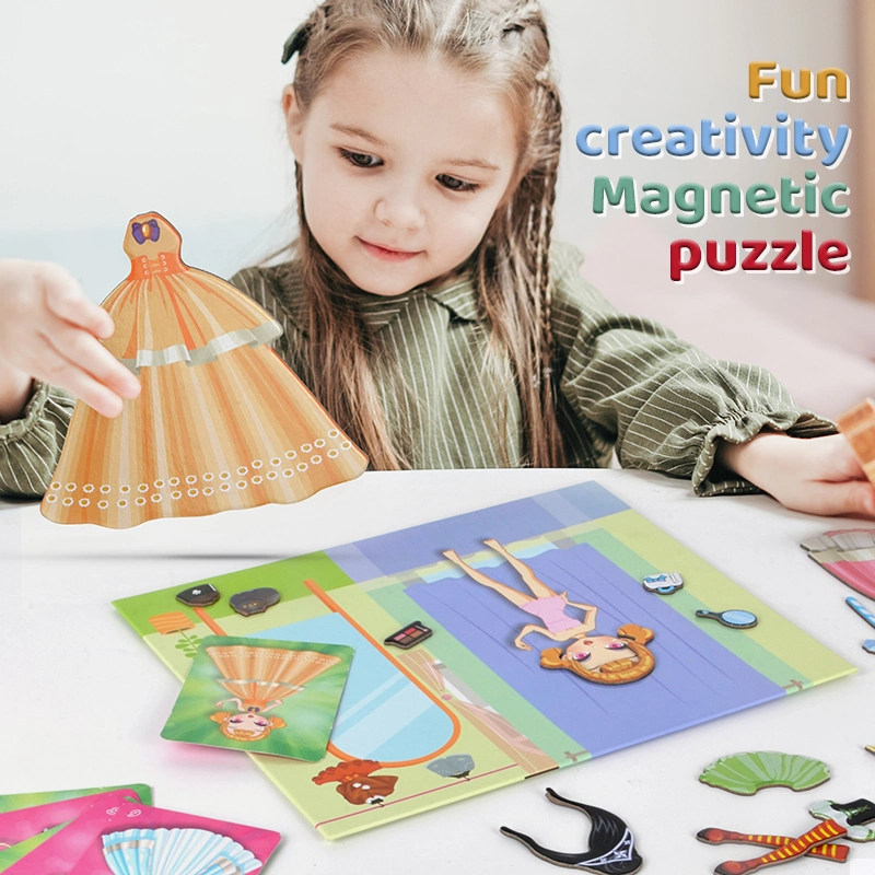 Wholesale Kids Educational Toys Magnetic Puzzle Promotion Gift for Christmas New Year