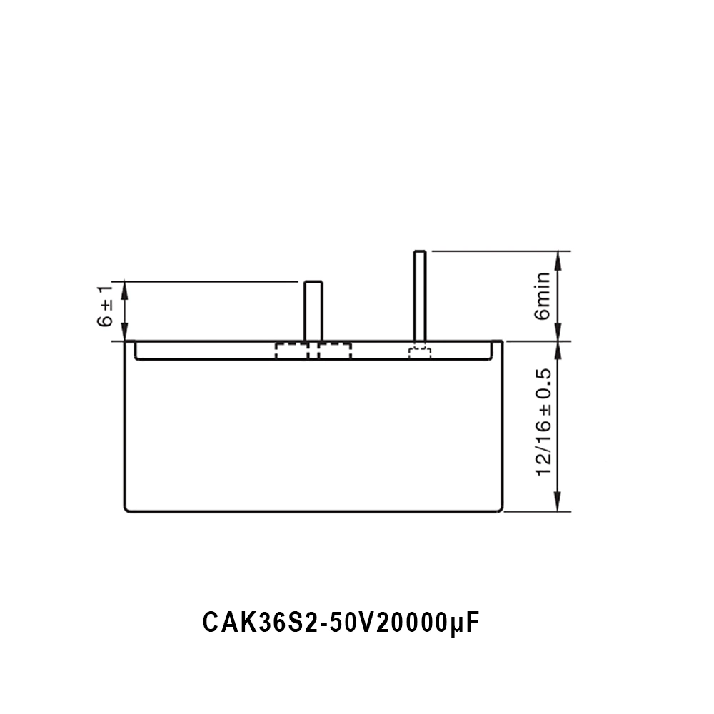 20000UF 50V High Voltage Tantalum Capacitors for Time Delay Circuit