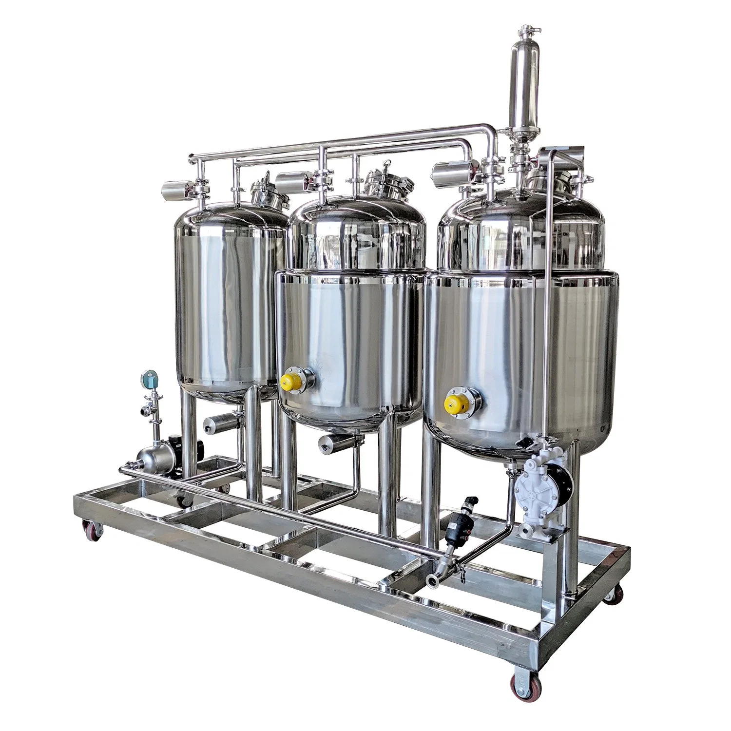 200L Fully Automatic CIP Cleaning System for Filling Machine and Pipeline