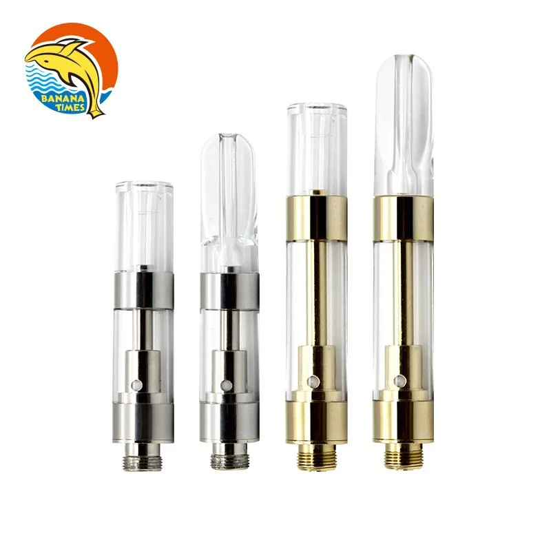 Bananatimes 0.5ml 1ml 510 Vape Pen Cartridge High quality/High cost performance  No Lead Empty Vape Cartridge