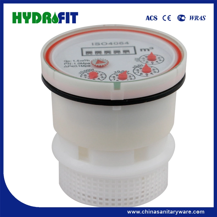 Multi Functional Dial Type 15mm-50mmmechanism of Hot Water Meter Jet Dry (FWM-P-01)