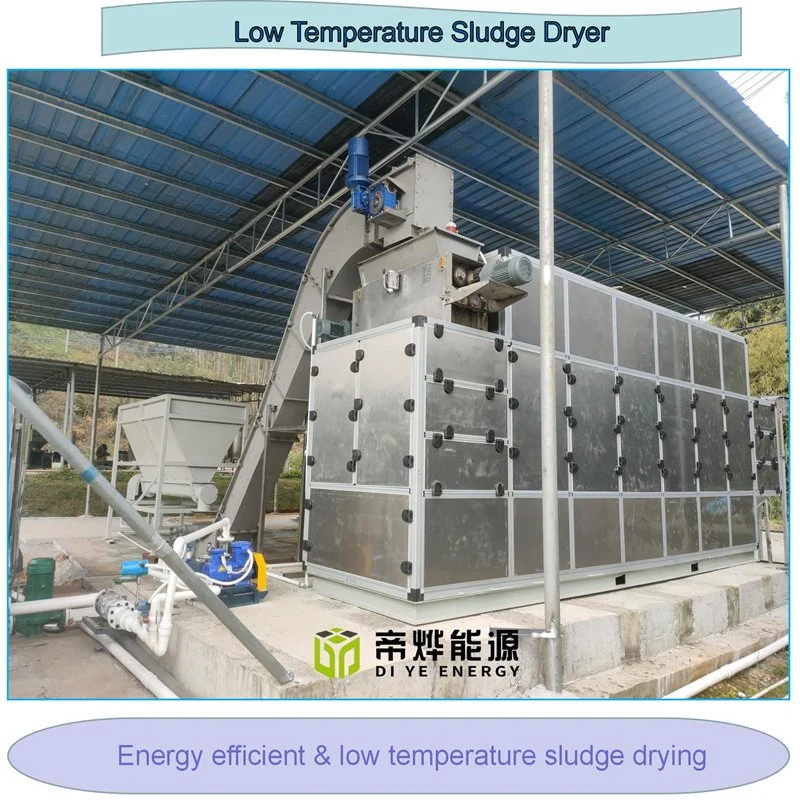 Disposal Heating Pump Sludge Dryer Drying System