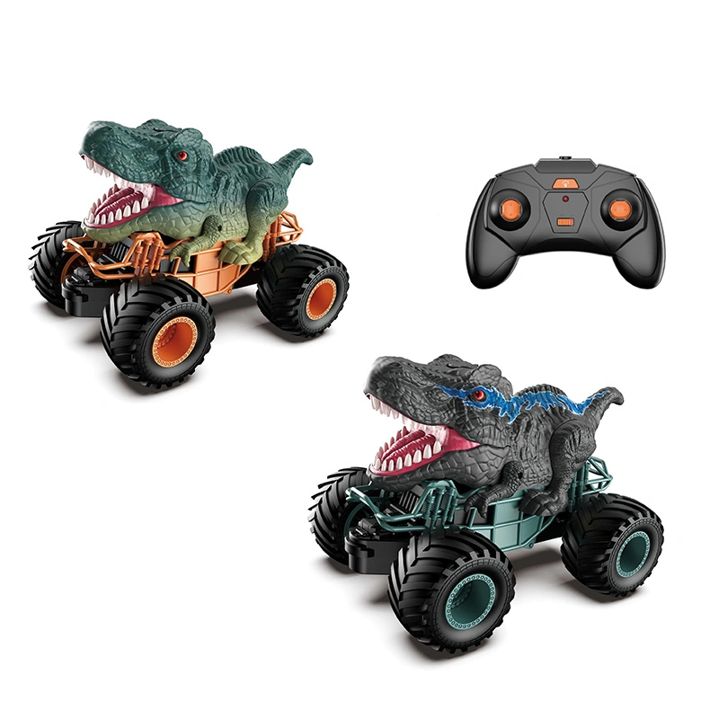 2.4GHz Remote Control Dinosaur T-Rex Car Trucks Toys with Spray