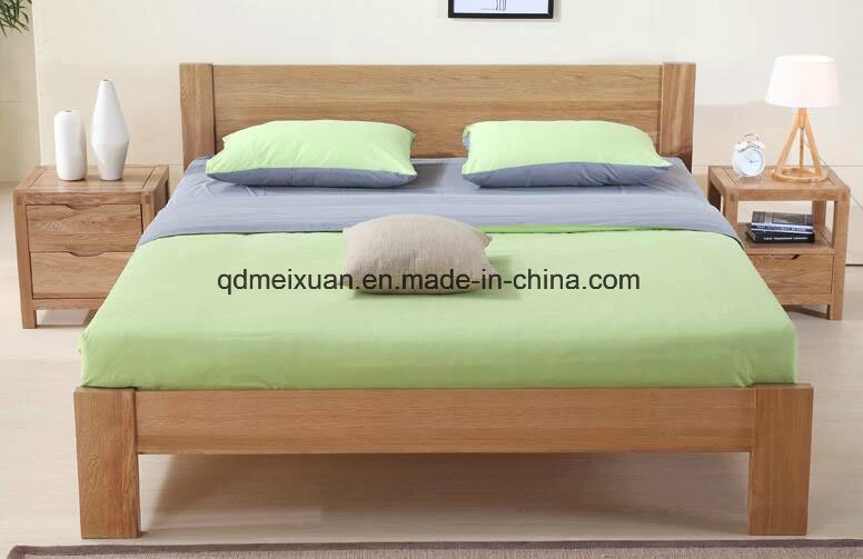 Solid Wooden Bed Modern Beds (M-X2343)