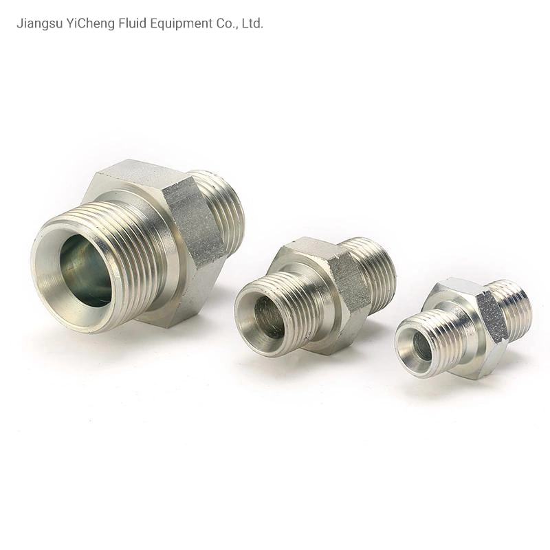 1b Bsp Male Double Use for 60 Seat or Bonded Seal Hydraulic Tube Fittings for Machinery