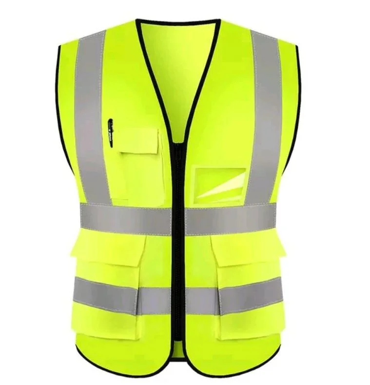 High Visibility Night Work Security Vests, Construction Reflective Safety Jackets