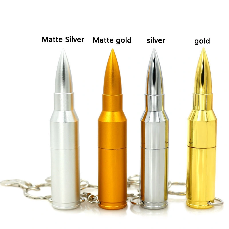 Don Metal Pen Drive Bullet 4GB 8 GB de disco con llavero USB 2.0