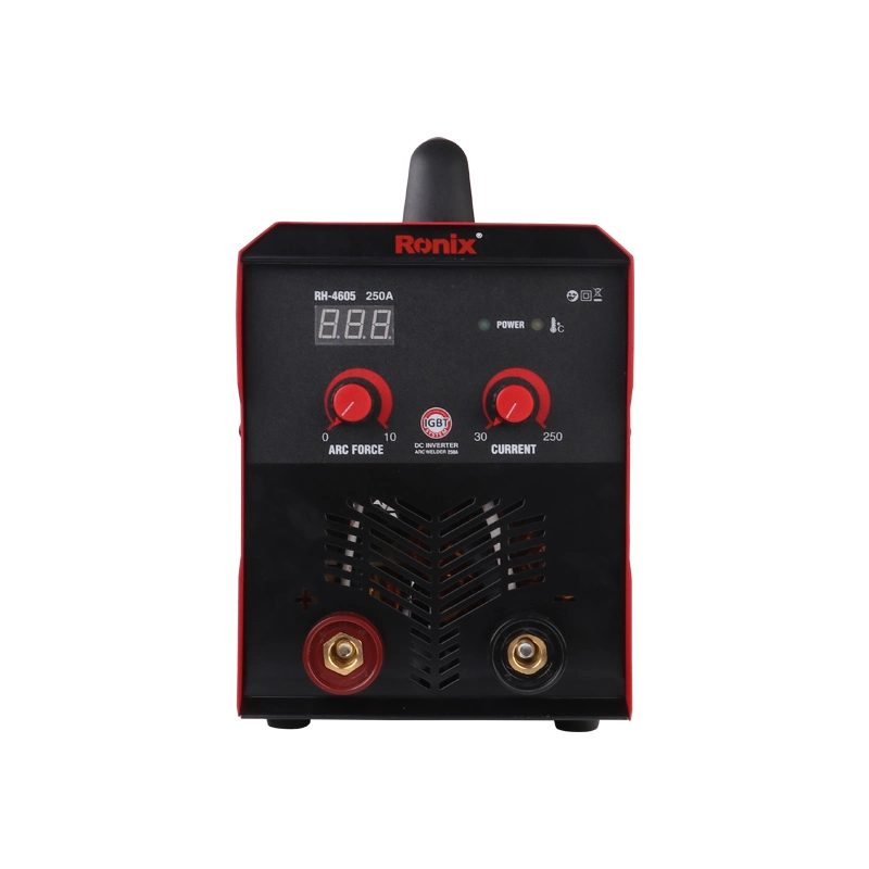 Ronix Rh-4605 Cortador de plasma digital de arco inversor dc 65V sin carga Voltaje Blowback plasma Cutting Machine DC Arc Welding Inverter