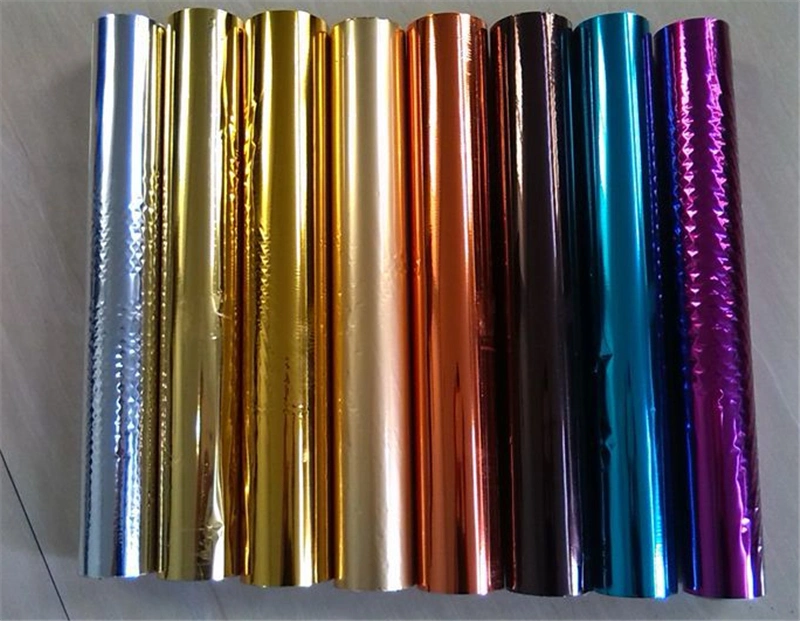 Colors Hot Stamping Foil Film for Paper/Leather/Textile/Fabrics/Plastics