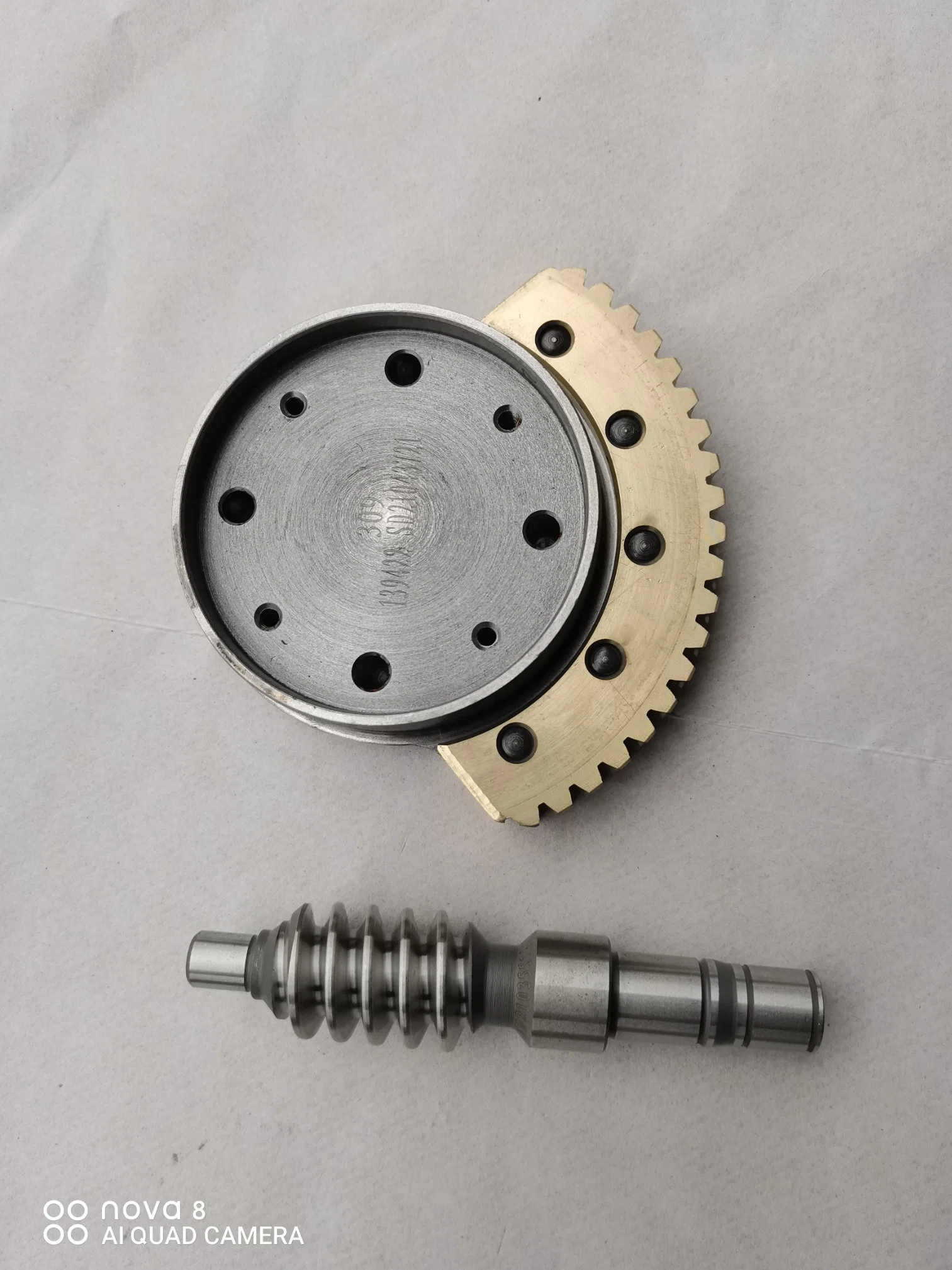 OEM Customized Worm Shaft and Worm Gear Worm Wheel